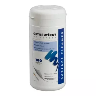 D-CLEAN Čistiace obrúsky 100ks na plast - napustené D-21 D-CLEAN Čistiace obrúsky 100ks na plast - napustené D-21