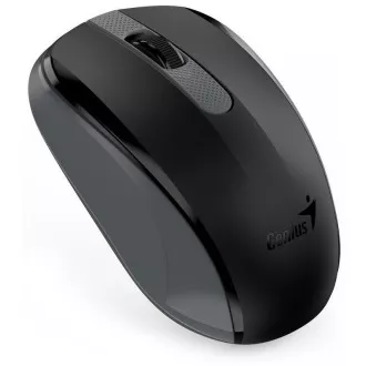 GENIUS myš NX-8008S/ 1200 dpi/ bezdrôtová/ tichá/ BlueEye senzor/ čierna