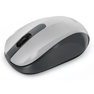 GENIUS myš NX-8008S/ 1200 dpi/ bezdrôtová/ tichá/ BlueEye senzor/ bielošedá