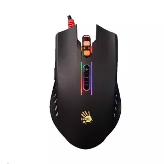 A4tech herná myš BLOODY Q81, 3200DPI, USB, RGB, čierna A4tech herná myš BLOODY Q81, 3200DPI, USB, RGB, čierna