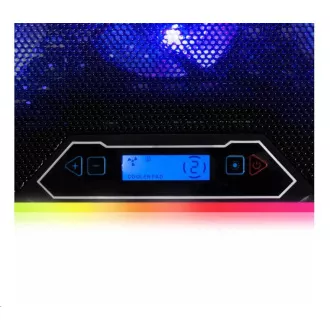 EVOLVEO Ania 9 RGB, nastaviteľný podstavec pre notebook