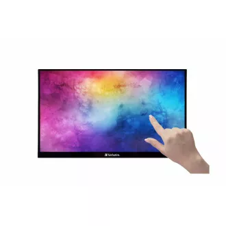 Verbatim PMT-14 Portable Touchscreen Monitor 14" Full HD 1080p Metal Housing Verbatim PMT-14 Portable Touchscreen Monitor 14" Full HD 1080p Metal Housing