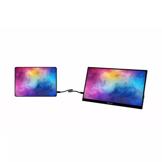 Verbatim PMT-14 Portable Touchscreen Monitor 14" Full HD 1080p Metal Housing Verbatim PMT-14 Portable Touchscreen Monitor 14" Full HD 1080p Metal Housing