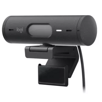 Logitech Webcam BRIO 500, Graphite