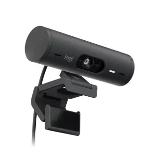 Logitech Webcam BRIO 500, Graphite