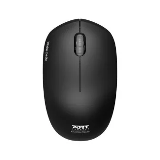 PORT bezdrôtová myš Wireless COLLECTION, USB-A dongle, 2.4Ghz, 1600DPI, čierna PORT bezdrôtová myš Wireless COLLECTION, USB-A dongle, 2.4Ghz, 1600DPI, čierna