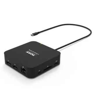 PORT dokovacia stanica USB-C 10v1, 2x4K Display Port, 5x USB-A, USB-C 85W PD, Ethernet, SD PORT dokovacia stanica USB-C 10v1, 2x4K Display Port, 5x USB-A, USB-C 85W PD, Ethernet, SD
