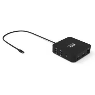 PORT dokovacia stanica USB-C 10v1, 2x4K Display Port, 5x USB-A, USB-C 85W PD, Ethernet, SD PORT dokovacia stanica USB-C 10v1, 2x4K Display Port, 5x USB-A, USB-C 85W PD, Ethernet, SD