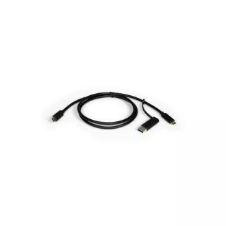 PORT dokovacia stanica 8v1 USB-C, USB-A, dual video, HDMI, Ethernet, audio, USB 3.0
