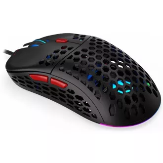 ENDORFY Herná myš LIX Plus, USB, ARGB, čierna