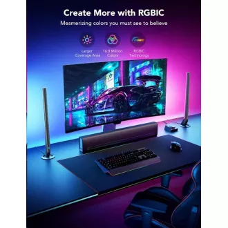 Govee Smart Gaming WiFi LED Panely + Smart Dual ovládač