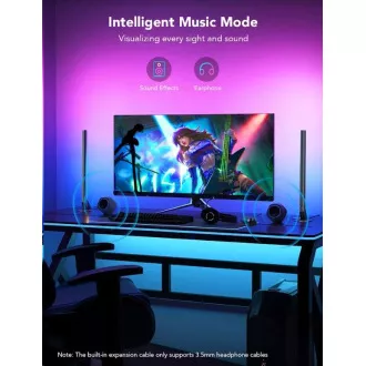Govee Smart Gaming WiFi LED Panely + Smart Dual ovládač