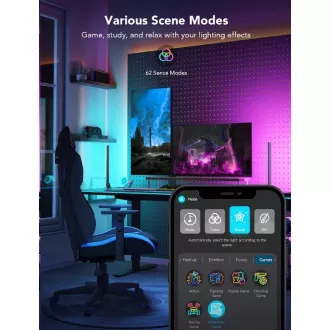 Govee Smart Gaming WiFi LED Panely + Smart Dual ovládač