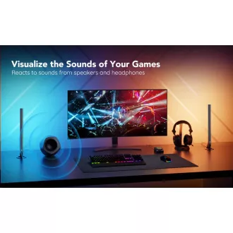 Govee Smart Gaming WiFi LED Panely + Smart Dual ovládač