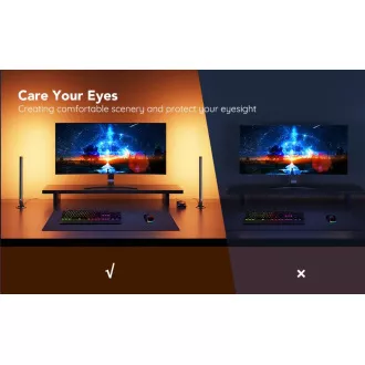 Govee Smart Gaming WiFi LED Panely + Smart Dual ovládač