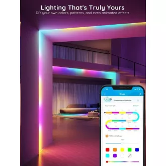 Govee WiFi RGBIC PRE Smart LED pásik 10m