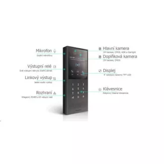 Akuvox X912 High-end Antivandal Video Intercom s FaceID Akuvox X912 High-end Antivandal Video Intercom s FaceID