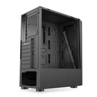 1stCOOL skriňa SHARK 2, middle tower, AU, USB 3.0, bez zdroja, RGB fan, priehľadná bočnica, čierna 1stCOOL skriňa SHARK 2, middle tower, AU, USB 3.0, bez zdroja, RGB fan, priehľadná bočnica, čierna