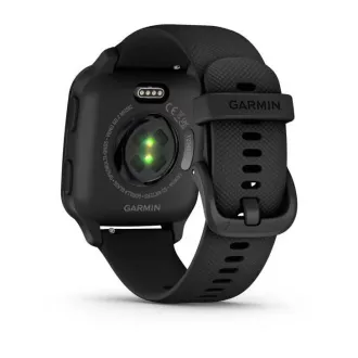 Garmin Venu Sq 2 Music, Slate / Black silicone band Garmin Venu Sq 2 Music, Slate / Black silicone band