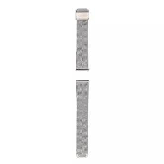 Garett Smartwatch remienok 20 mm, strieborný kovový Garett Smartwatch remienok 20 mm, strieborný kovový