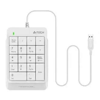 A4tech FSTYLER FK13P numerická klávesnica, USB biela A4tech FSTYLER FK13P numerická klávesnica, USB biela