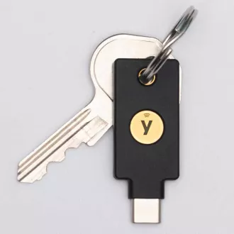 Security Key C NFC - USB-C, podporujúci viacfaktorovú autentizáciu (NFC), podpora FIDO2 U2F, vodeodolný Security Key C NFC - USB-C, podporujúci viacfaktorovú autentizáciu (NFC), podpora FIDO2 U2F, vodeodolný