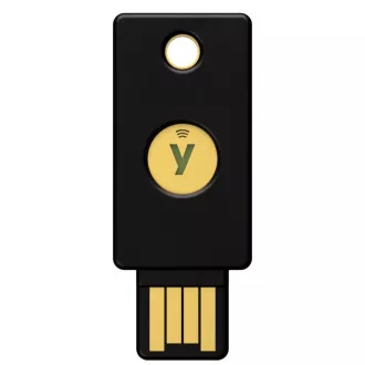 Security Key NFC - USB-A, podporujúci viacfaktorovú autentizáciu (NFC), podpora FIDO2 U2F, vodeodolný
