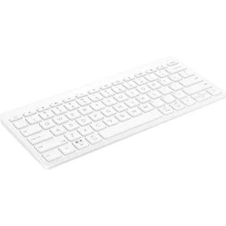 HP 350 Compact Multi-Device Keyboard White - CZ&SK lokalizácia - kompaktná klávesnica BT pre viac zariadení