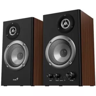 GENIUS repro SP-HF1200B, 2.0, 36W, drevené, čierna-hnedá
