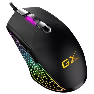 GENIUS myš GX GAMING Scorpion M705, drôtová, RGB podsvietenie, 800-7200 dpi, USB, 6tlačítok, čierna