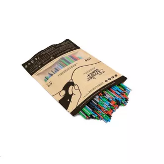 3Doodler náplň ECO-PCL pre 3D pero Start+ 250ks - čierna, červená, šedá, modrá
