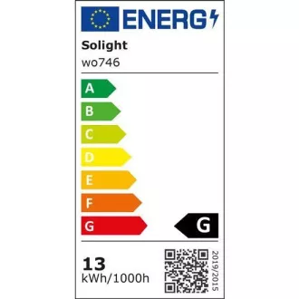 Solight LED vonkajšie osvetlenie Siena, šedé, 13W, 910lm, 4000K, IP54, 17cm
