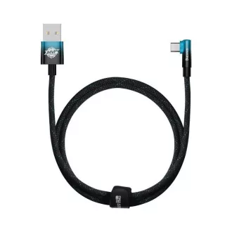 Baseus uhlový kábel USB - typ C 100W, 1 m, modrý