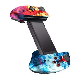 iPega PG-9083B herný ovládač s uchytením pre MT/TB pre Android/iOS/Nintendo Switch/Windows/PS 3, farba plameňov iPega PG-9083B herný ovládač s uchytením pre MT/TB pre Android/iOS/Nintendo Switch/Windows/PS 3, farba plameňov