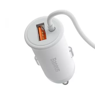 Baseus CW01 magnetický držiak s bezdrôtovým nabíjaním (do ventilačnej mriežky) 15W+25W, biela Baseus CW01 magnetický držiak s bezdrôtovým nabíjaním (do ventilačnej mriežky) 15W+25W, biela