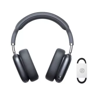 Baseus Bowie H2 TWS bezdrôtové slúchadlá cez hlavu Bluetooth 5.2, šedá