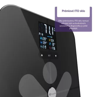 TrueLife FitScale W7 BT - Bioelektrická impedančná bluetooth váha - čierna TrueLife FitScale W7 BT - Bioelektrická impedančná bluetooth váha - čierna