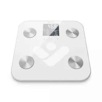 TrueLife FitScale W7 BT - Bioelektrická impedančná bluetooth váha - biela