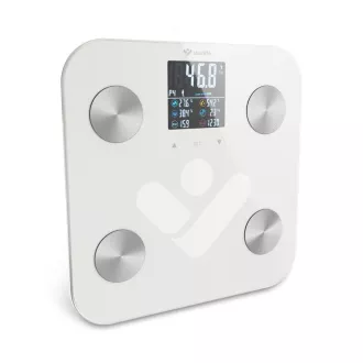 TrueLife FitScale W7 BT - Bioelektrická impedančná bluetooth váha - biela