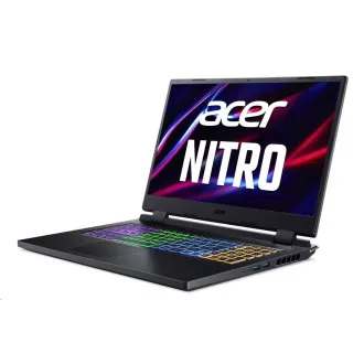 ACER NTB Nitro 5 (AN517-55-53E5), i5-12450H, 17, 3" FHD IPS, 16GB, 1TB, NVIDIA GeForce RTX 4050, Linux.Black