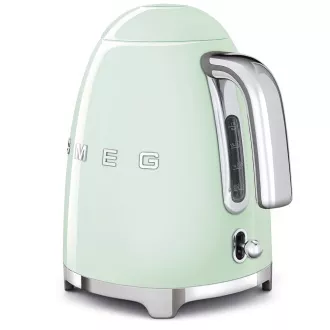 Smeg KLF03PGEU rýchlovarná kanvica, 1, 7 l (7 šálok), 2400 W, štýl 50. rokov, pastelovo zelená