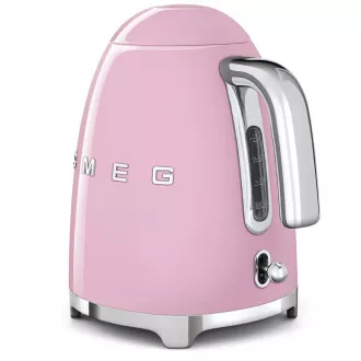 Smeg KLF03PKEU rýchlovarná kanvica, 1, 7 l (7 šálok), 2400 W, štýl 50. rokov, ružová
