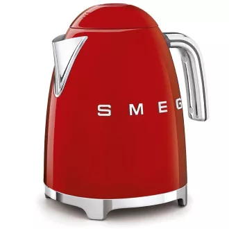 Smeg KLF03RDEU rýchlovarná kanvica, 1, 7 l (7 šálok), 2400 W, štýl 50. rokov, červená Smeg KLF03RDEU rýchlovarná kanvica, 1, 7 l (7 šálok), 2400 W, štýl 50. rokov, červená