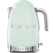 Smeg KLF04PGEU rýchlovarná kanvica, 1, 7 l (7 šálok), 2400 W, štýl 50. rokov, riadenie teploty, 7 programov, pastelovo zelená