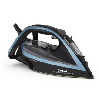 Tefal TurboPro FV5695E1 naparovacia žehlička, 3000 W, automatické vypnutie, kropenie, čierna / modrá Tefal TurboPro FV5695E1 naparovacia žehlička, 3000 W, automatické vypnutie, kropenie, čierna / modrá