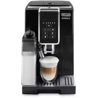 DeLonghi Dinamica ECAM 350.50.B automatický kávovar, 15 bar, 1450 W, vstavaný mlynček, mliečny systém, dvojitá šálka