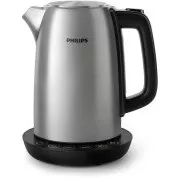 Philips HD9359/90 rýchlovarná kanvica, 1.7 l, 2200 W, regulácia teploty, čierna / strieborná