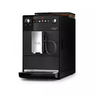 MELITTA Latticia OT Espresso kávovar, 15 bar, 2 šálky naraz, vstavaný mlynček, 5 programov mletia, čierny