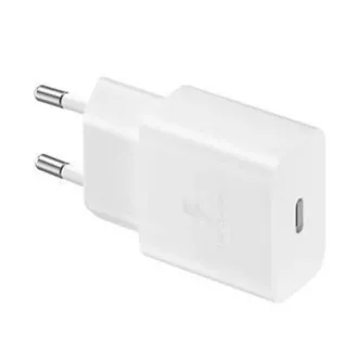 Samsung cestovná nabíjačka EP-T1510EWE, PD, 15W, USB-C, biela (bulk)