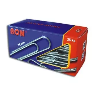 Listové spony 75mm 475 ZN 25ks Ron